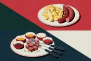kartoffelsalat und fondue