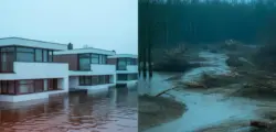 Die Ressourcenschutz-Siedlung und ihr Schicksal nach dem Starkregen