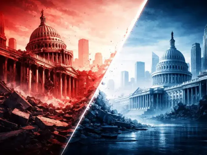 schild im schaufenster weltordnung