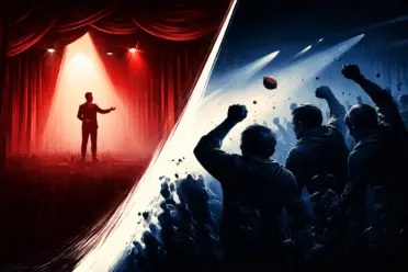 Meinungsfreiheit • Toleranz / Zwischen Bühne und Bühnensturm.