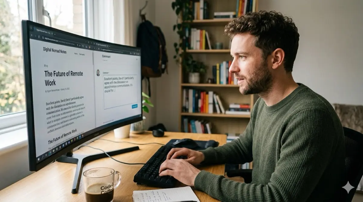 Blogger kommentiert