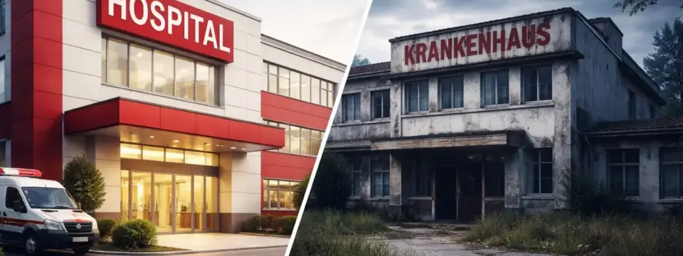 Zu viele Krankenhäuser – oder zu viel Großstadtblick