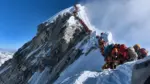 Stau auf dem Mount Everest