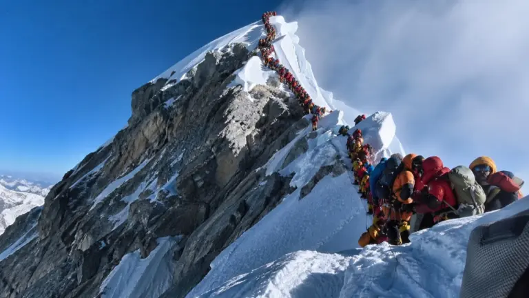 Bergsteiger im Doppelpack