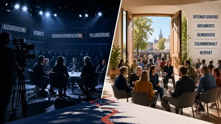 demokratie diskurs talkshows afd offene gesellschaft