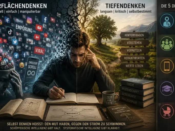 Kopflos in der Digitalisierung: Warum wir das Selberdenken neu lernen müssen
