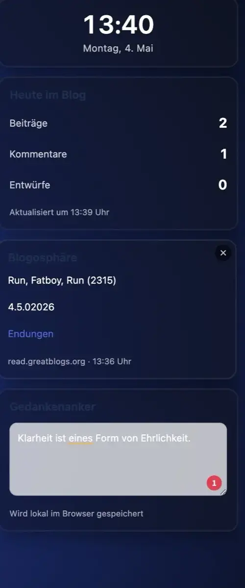 Widget Desktop Mode