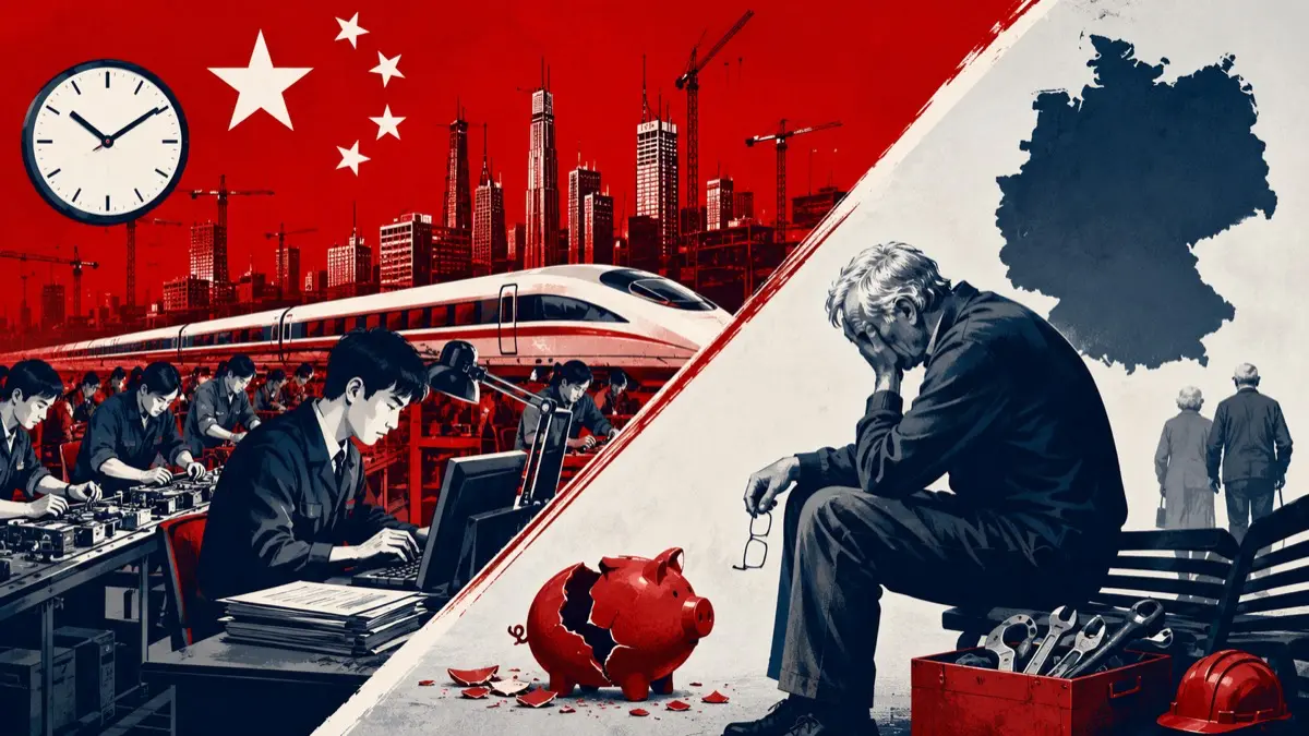 Mehr arbeiten wie in China? Bitte nicht! 1 rente arbeitsvolumen reiche china