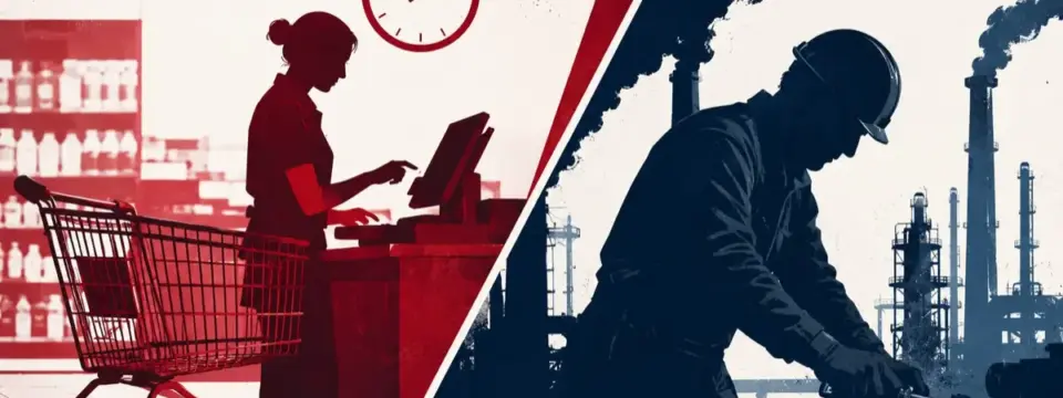 Arbeitsrealität ist mehr als Blaumann und Nachtschicht