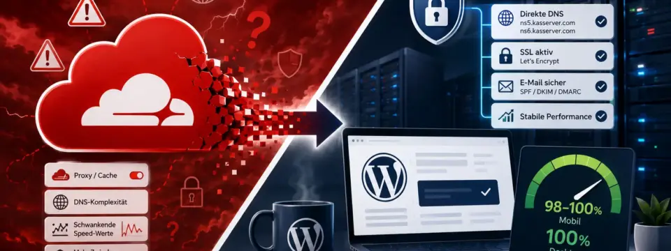 Wenn die Wolke weiterzieht: WordPress optimieren ohne Cloudflare