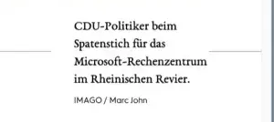 Von wegen CU Politiker(1)