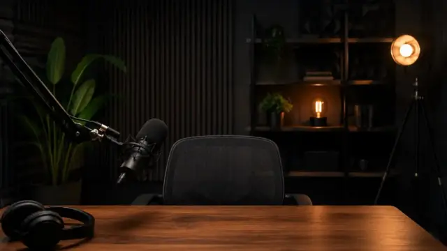 podcast studio