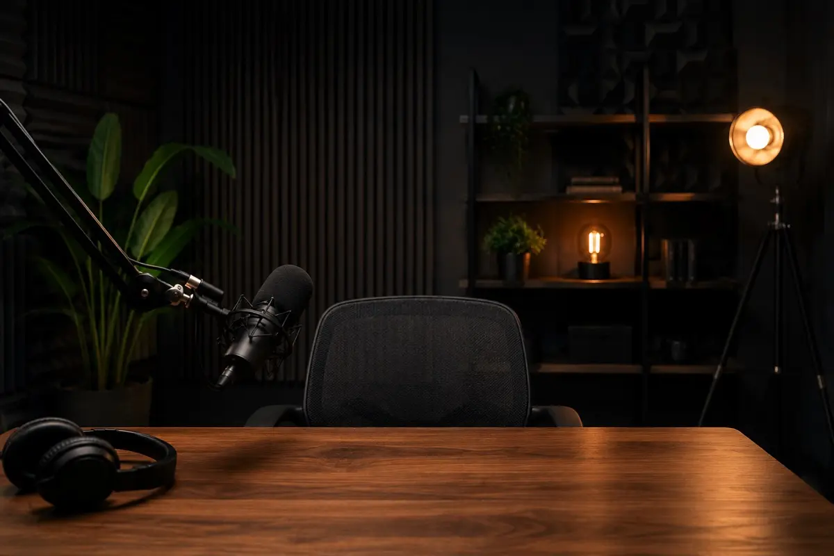 podcast studio