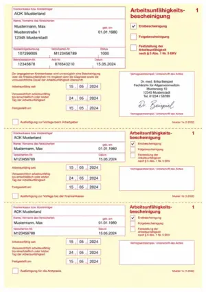 AU Krankschreibung