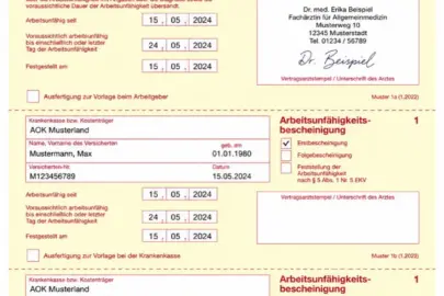 AU Krankschreibung