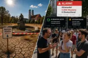 Dürre in der Stadt trifft auf öffentliche Debatte über Hitzewarnungen.