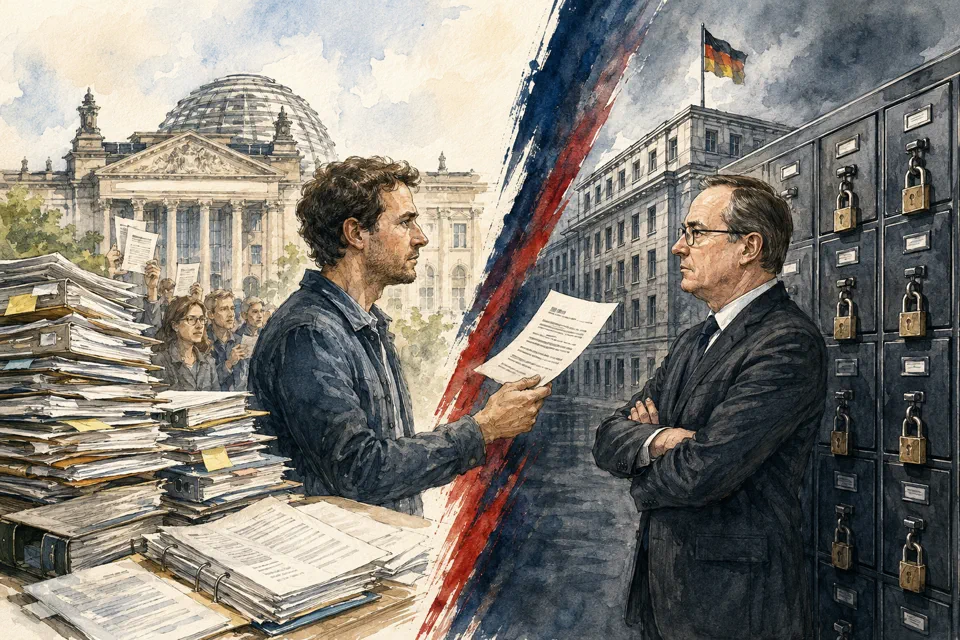 Akten zwischen Transparenz und staatlicher Kontrolle