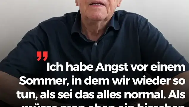 Frank Elstner zum Klimawandel