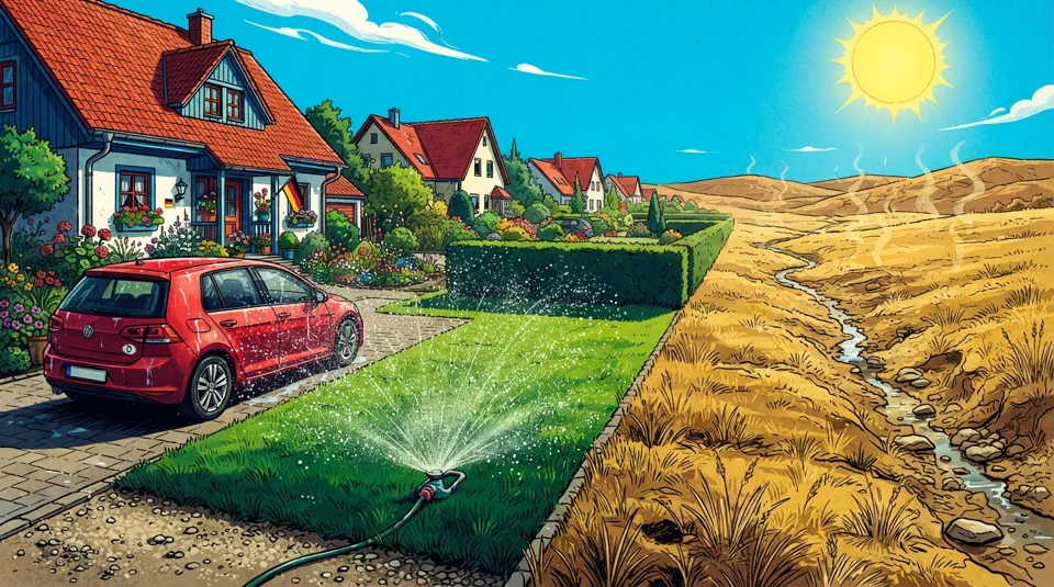 45 Grad und ziemlich viele Deppen - Kachelmann legt los 3 kachelmann-klimawandel-gruener-rasen-duerre