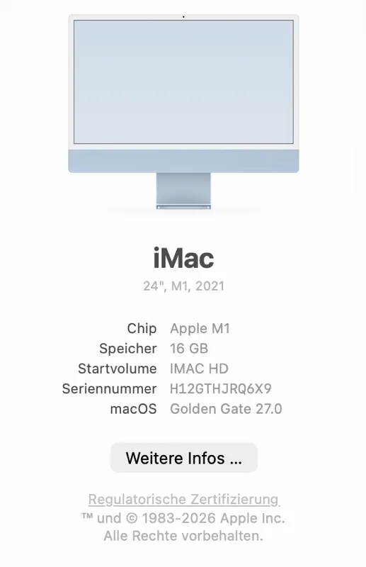 Der Rechner läuft schon noch. Nur der Hersteller will nicht mehr supporten 2 apple imac